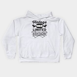 vintage 1969 limited edition birthday gift Kids Hoodie